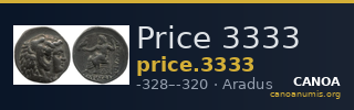 Price 3333 — CANOA