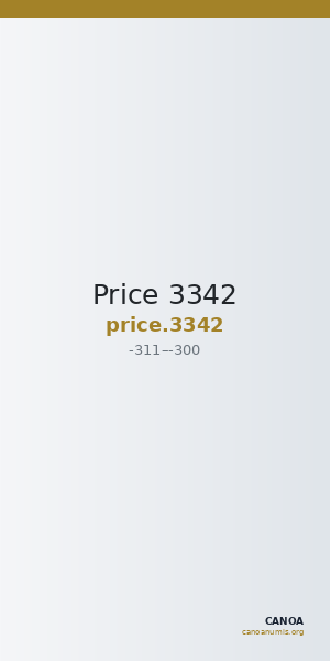 Price 3342 — CANOA