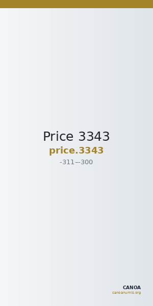 Price 3343 — CANOA