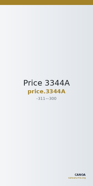 Price 3344A — CANOA