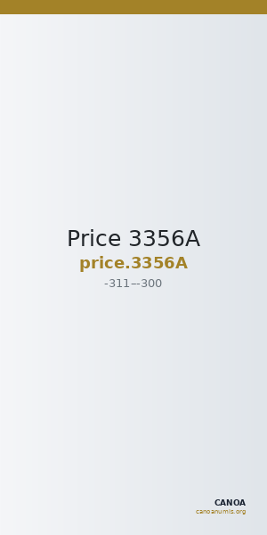 Price 3356A — CANOA