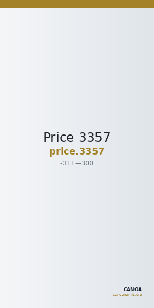 Price 3357 — CANOA