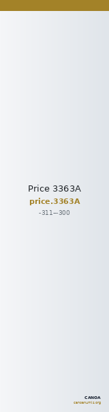 Price 3363A — CANOA
