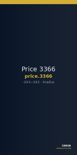 Price 3366 — CANOA