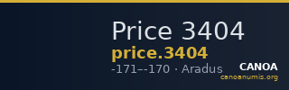 Price 3404 — CANOA