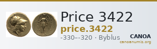 Price 3422 — CANOA