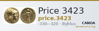Price 3423 — CANOA