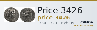 Price 3426 — CANOA