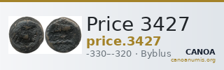 Price 3427 — CANOA