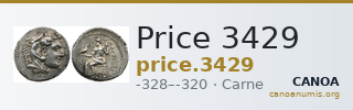 Price 3429 — CANOA