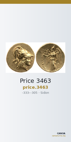 Price 3463 — CANOA