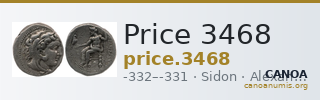 Price 3468 — CANOA