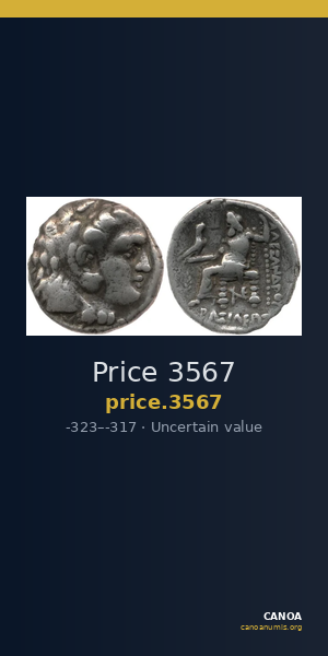 Price 3567 — CANOA