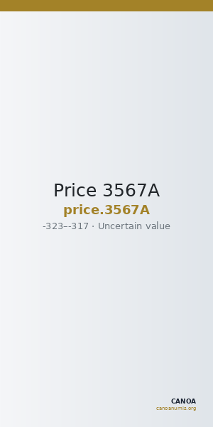 Price 3567A — CANOA