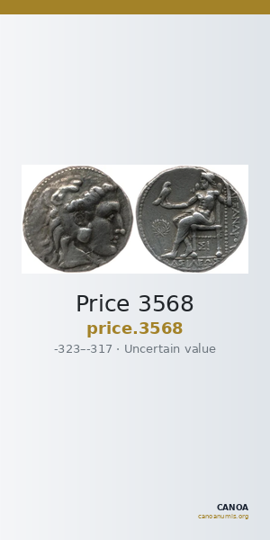Price 3568 — CANOA