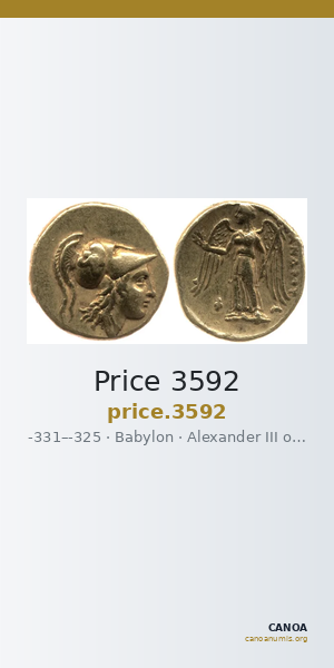 Price 3592 — CANOA