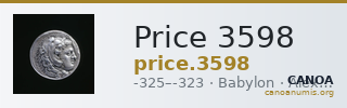 Price 3598 — CANOA