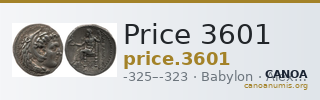 Price 3601 — CANOA