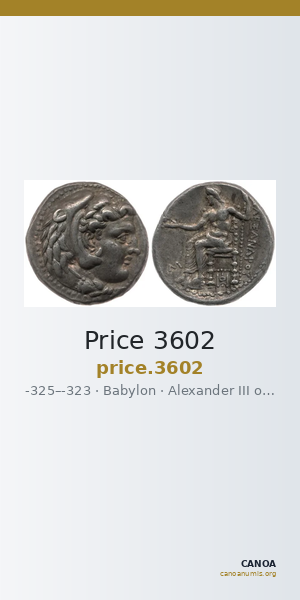 Price 3602 — CANOA