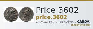 Price 3602 — CANOA