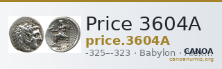 Price 3604A — CANOA