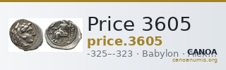Price 3605 — CANOA