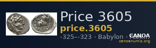 Price 3605 — CANOA
