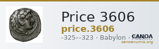 Price 3606 — CANOA