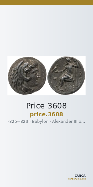 Price 3608 — CANOA