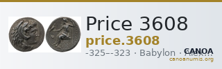 Price 3608 — CANOA