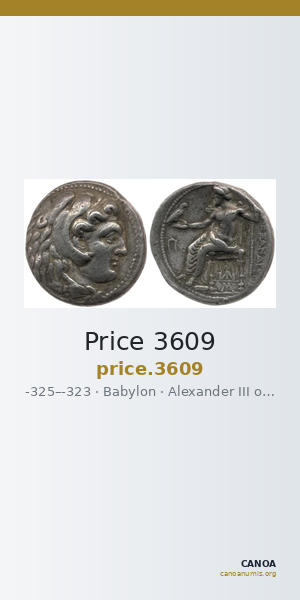 Price 3609 — CANOA