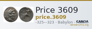 Price 3609 — CANOA