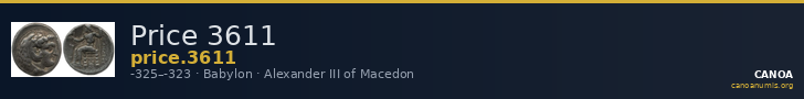 Price 3611 — CANOA