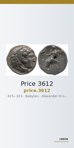 Price 3612 — CANOA