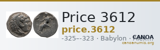 Price 3612 — CANOA