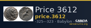 Price 3612 — CANOA