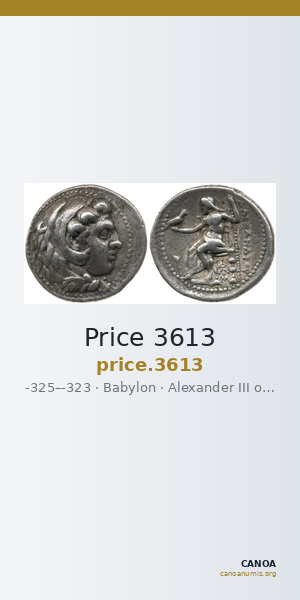 Price 3613 — CANOA