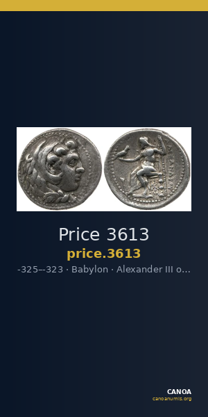 Price 3613 — CANOA