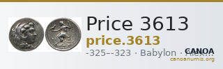 Price 3613 — CANOA