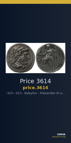 Price 3614 — CANOA
