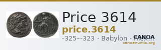 Price 3614 — CANOA