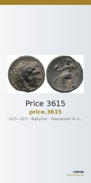 Price 3615 — CANOA