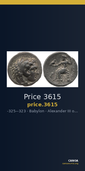 Price 3615 — CANOA