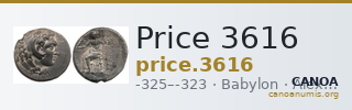Price 3616 — CANOA