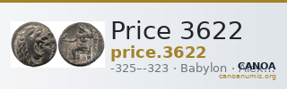 Price 3622 — CANOA