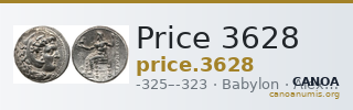 Price 3628 — CANOA