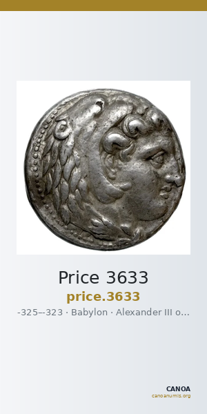 Price 3633 — CANOA