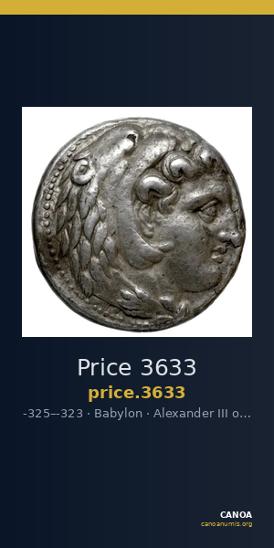 Price 3633 — CANOA