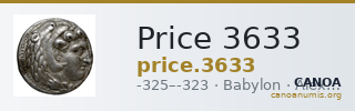 Price 3633 — CANOA
