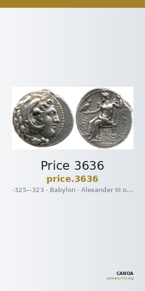 Price 3636 — CANOA